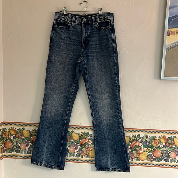 Banana Republic Denim - Banana Republic Premium Denim High Rise Relaxed Boot Cut Jeans, Size 27/4, NWOT